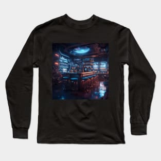 Cyber Cafe Long Sleeve T-Shirt